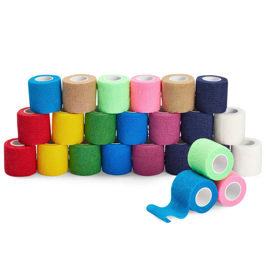 One Box of 12 Medical Sensi Wraps COLORS