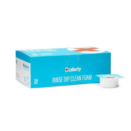 SAFERLY RINSE DIP CLEAN FOAM 24 PACK