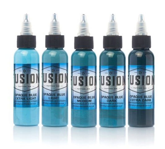 FUSION INK OPAQUE BLUE SET 2OZ