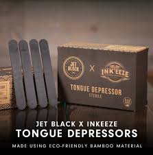 INKEEZE JET BLACK X TONGUE DEPRESSORS