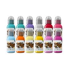 WORLD FAMOUS PASTEL INK SET 12 COLORS